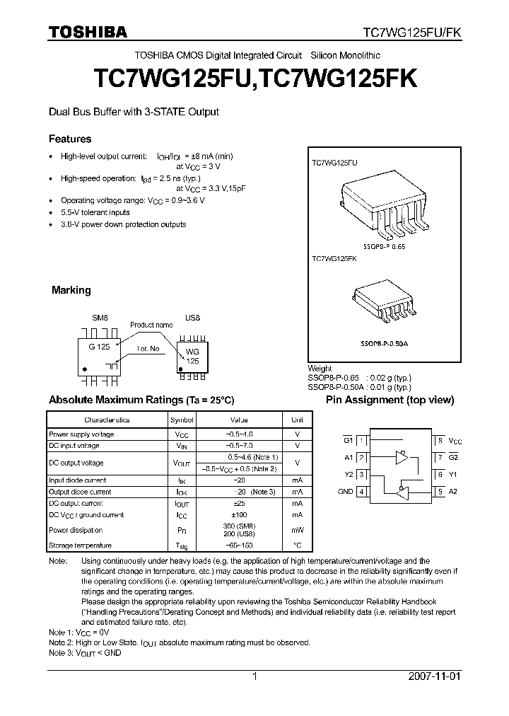 TC7WG125FK_4125006.PDF Datasheet