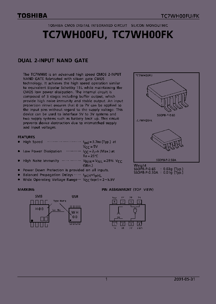 TC7WH00FU01_4124982.PDF Datasheet