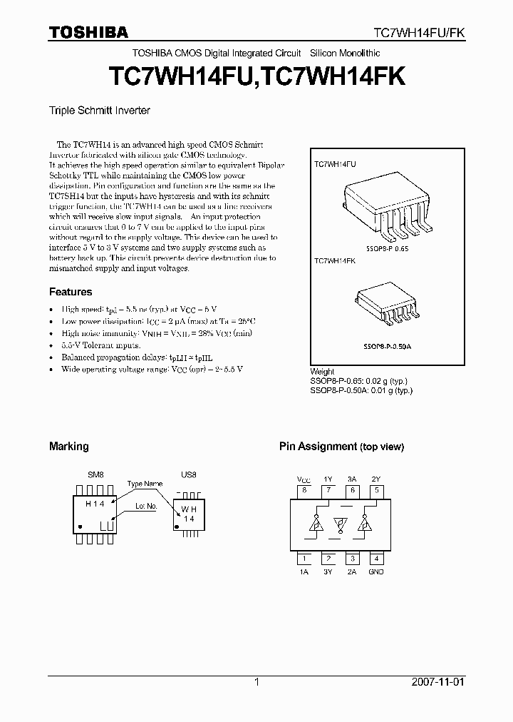 TC7WH14FU07_4124973.PDF Datasheet