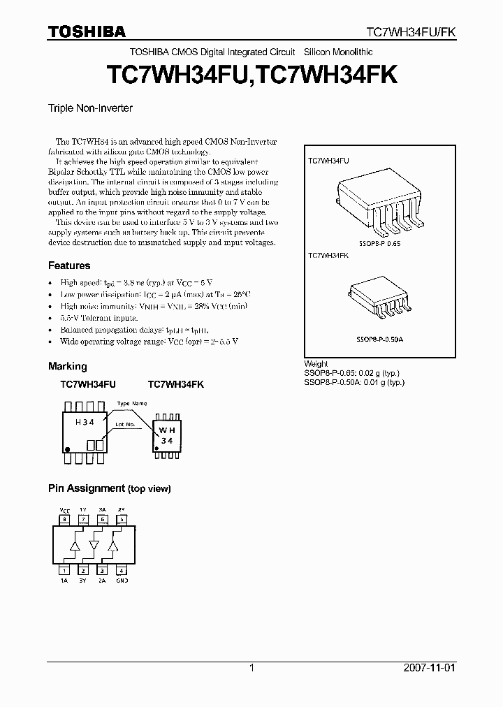 TC7WH34FU07_4124966.PDF Datasheet