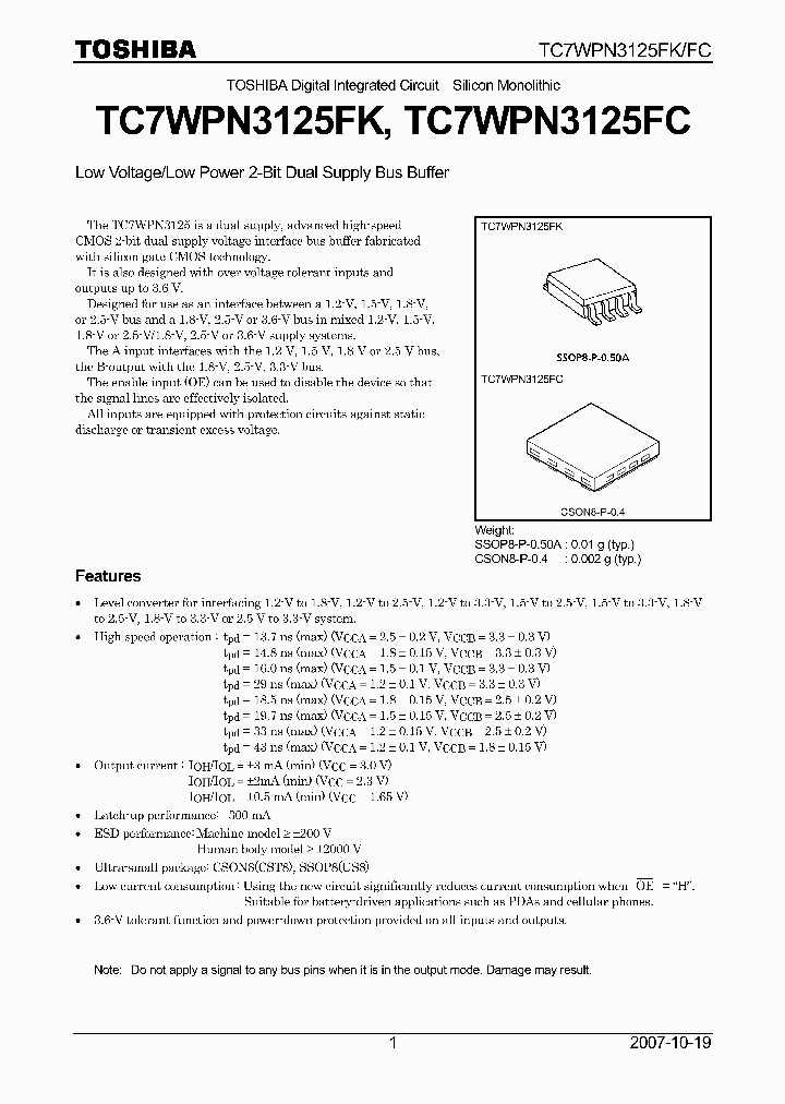 TC7WPN3125FC_4124955.PDF Datasheet