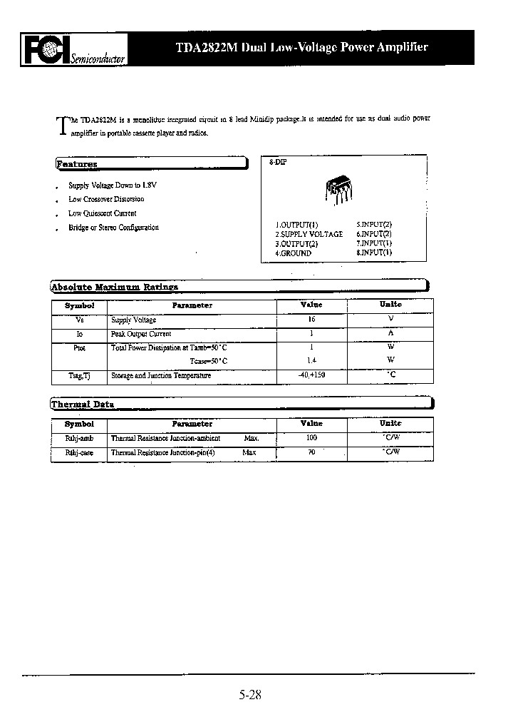 TDA2822A_4107084.PDF Datasheet