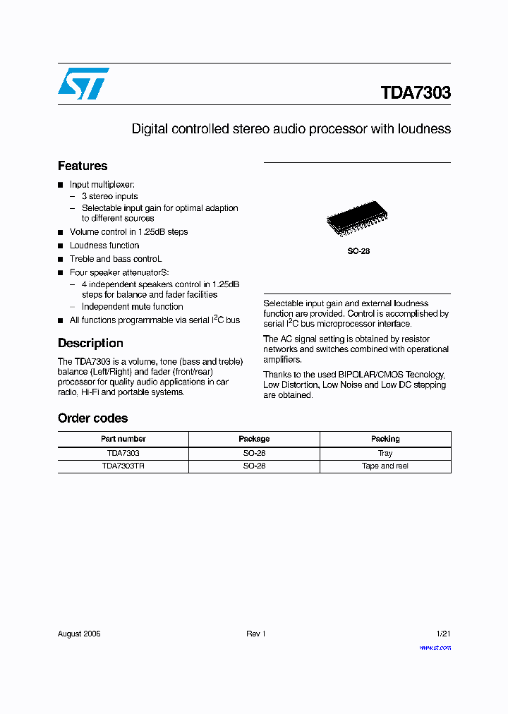 TDA7303_4107473.PDF Datasheet