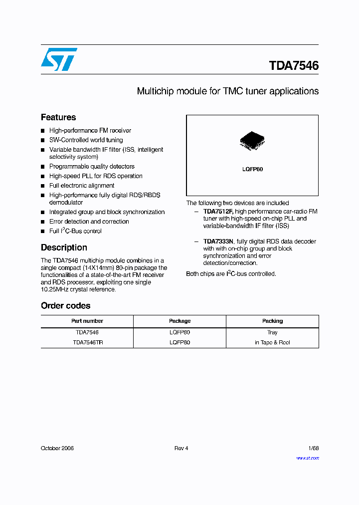 TDA7546_4116151.PDF Datasheet