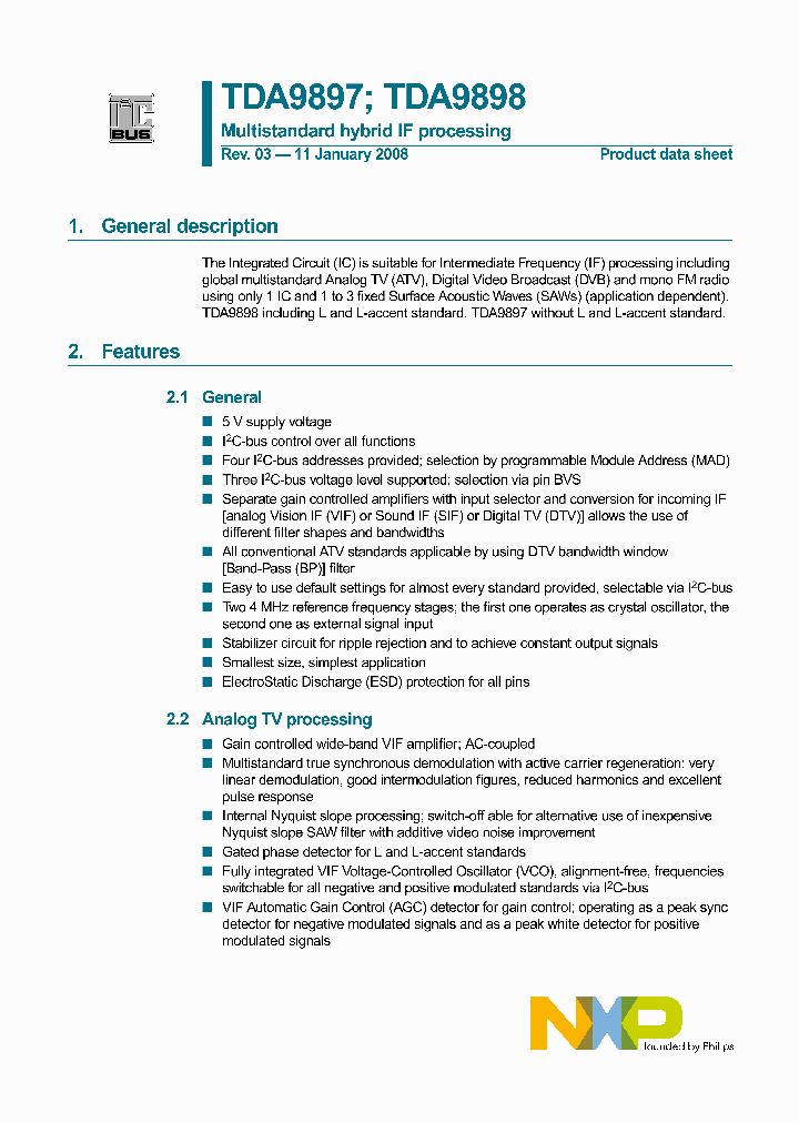 TDA9898HL_4135633.PDF Datasheet