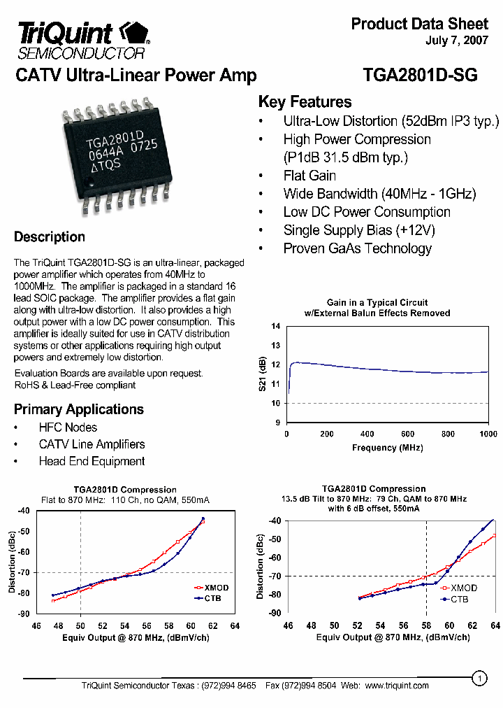 TGA2801D-SG_4120429.PDF Datasheet