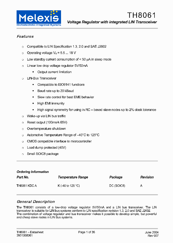 TH8061KDCA_4141728.PDF Datasheet