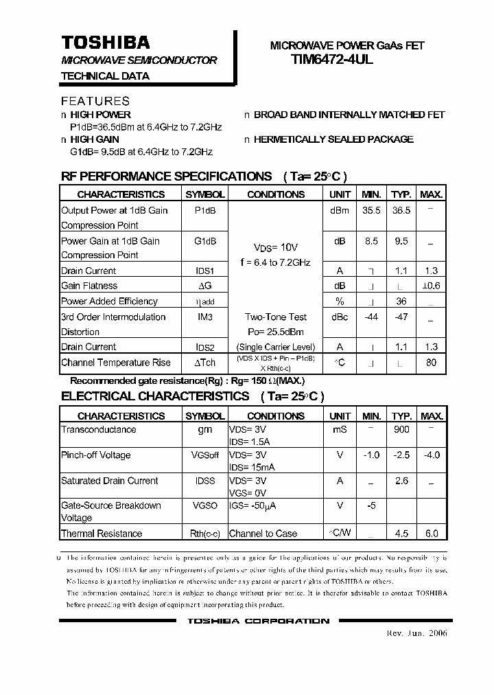 TIM6472-4UL_4153224.PDF Datasheet