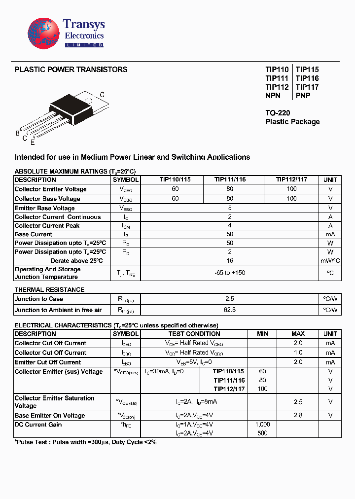 TIP111_4161202.PDF Datasheet