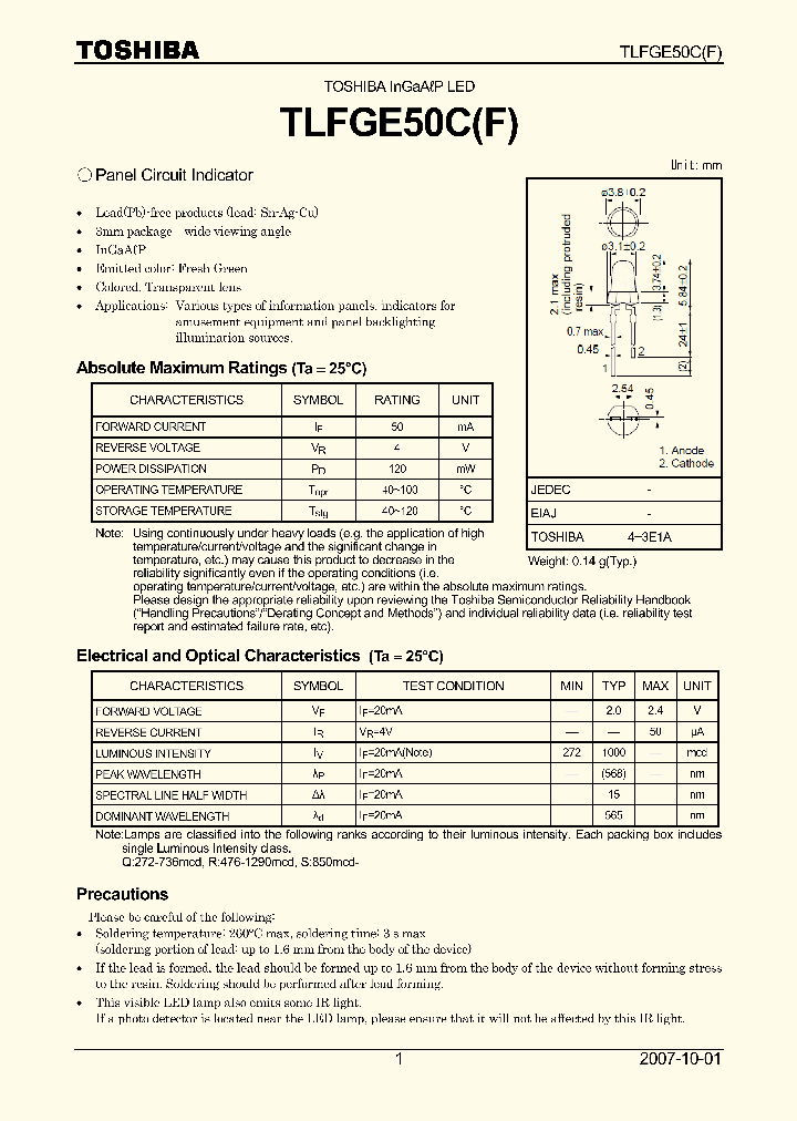 TLFGE50C_4132303.PDF Datasheet