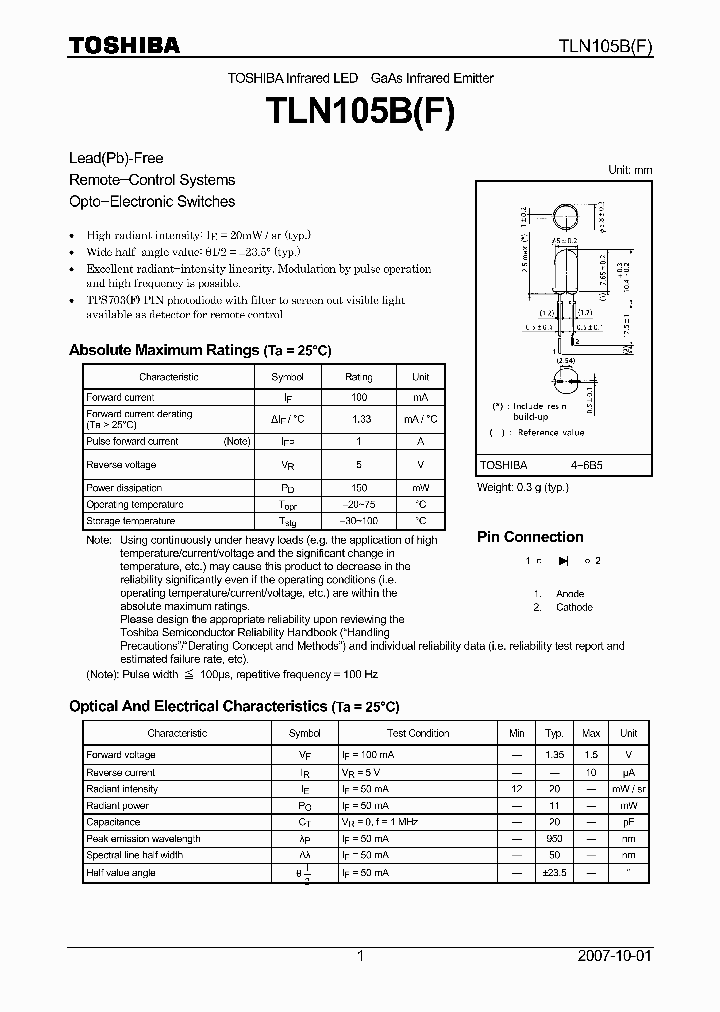 TLN105B07_4132273.PDF Datasheet