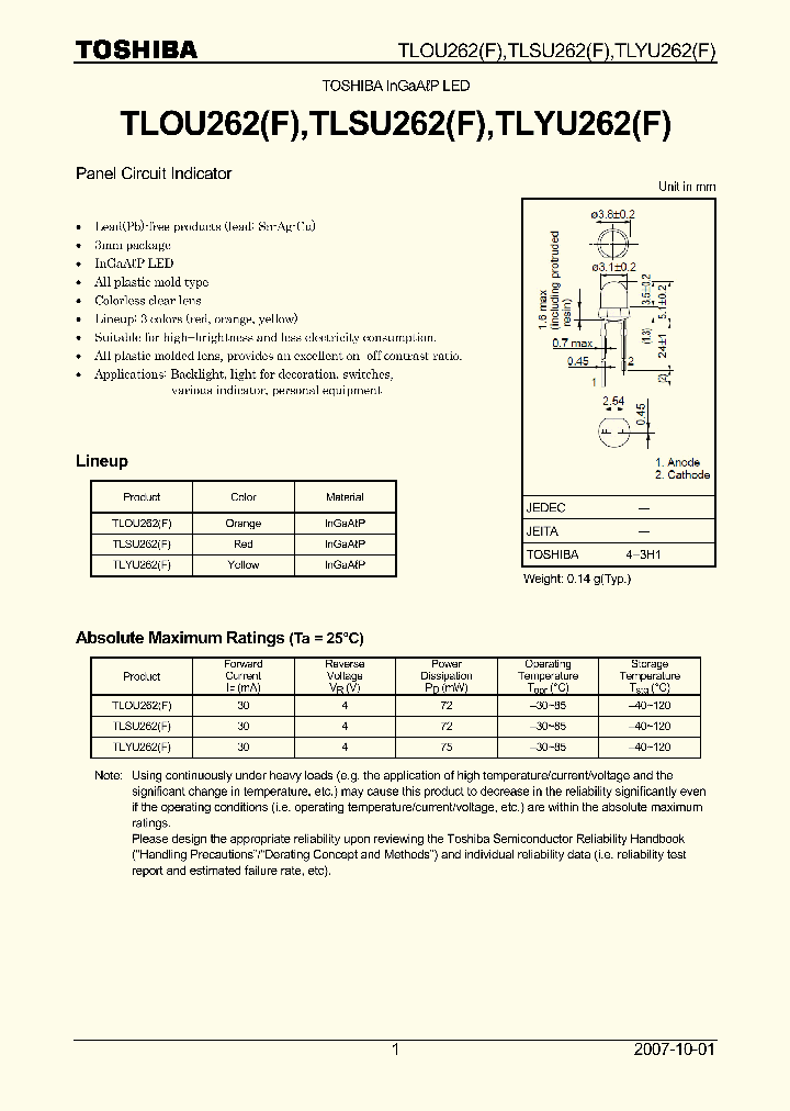TLOU26207_4131934.PDF Datasheet