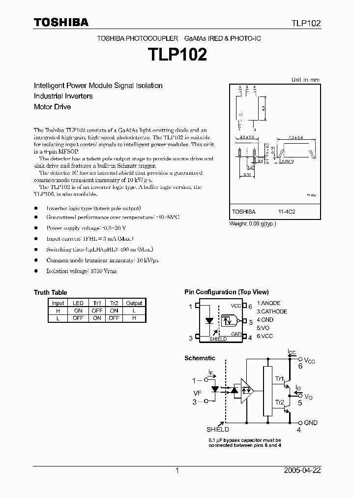 TLP10205_4131931.PDF Datasheet