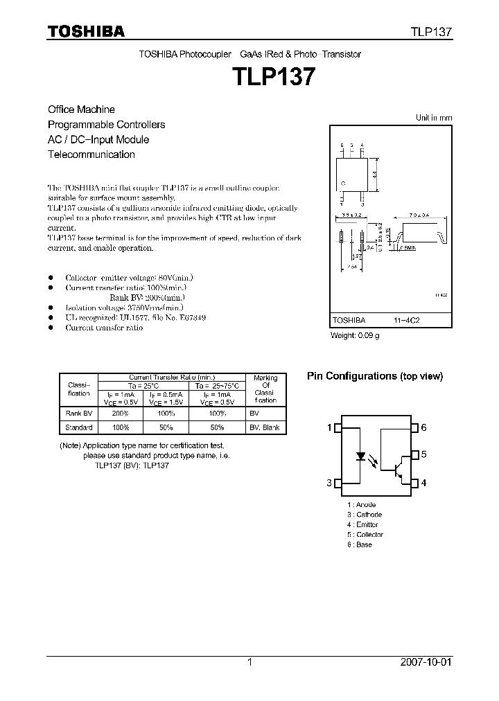 TLP13707_4131918.PDF Datasheet