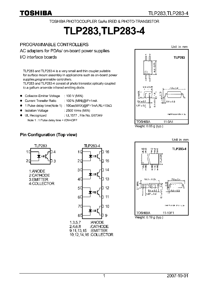 TLP28307_4134745.PDF Datasheet