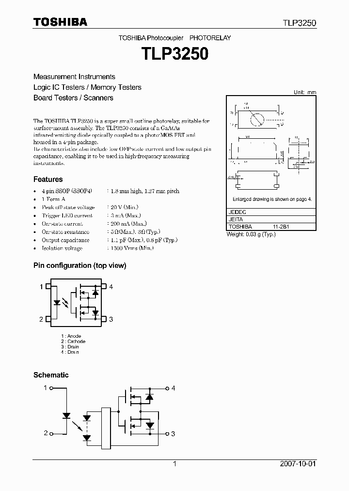 TLP3250_4124912.PDF Datasheet
