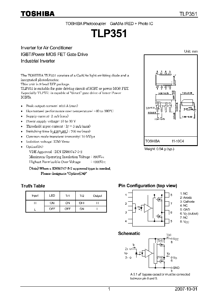 TLP35107_4134740.PDF Datasheet