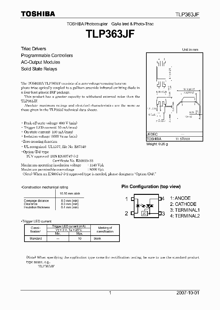 TLP363JF_4117019.PDF Datasheet