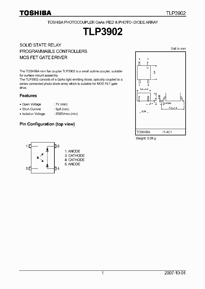 TLP3902_4124909.PDF Datasheet