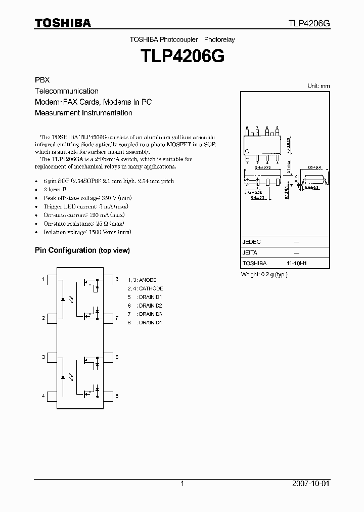 TLP4206G07_4124905.PDF Datasheet