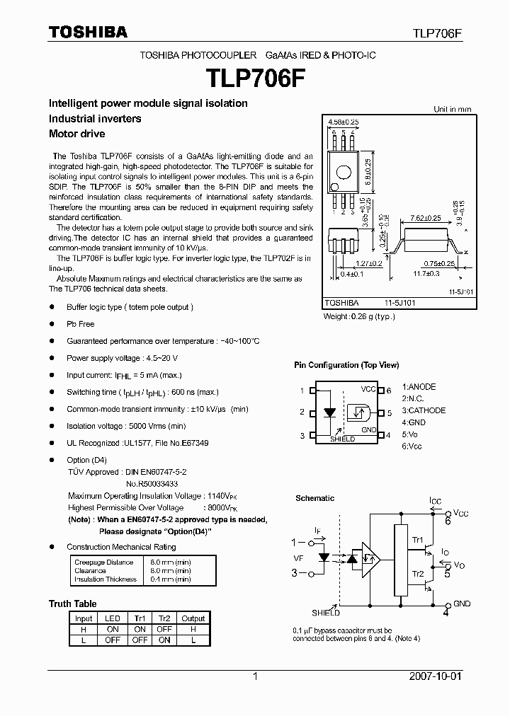 TLP706F_4113698.PDF Datasheet
