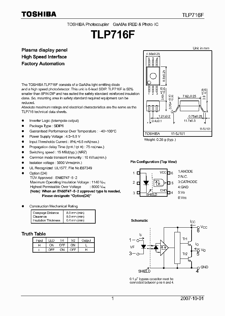 TLP716F_4150742.PDF Datasheet