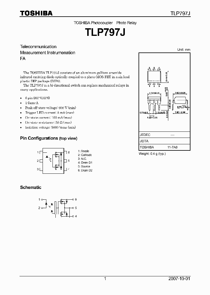 TLP797J07_4109965.PDF Datasheet
