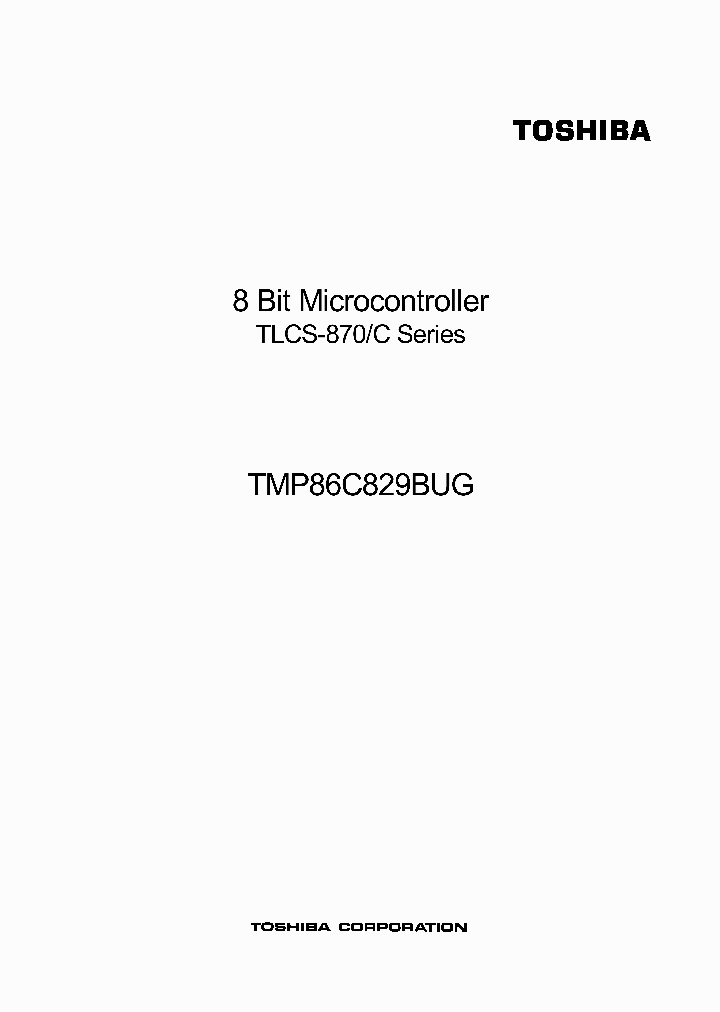 TMP86C829BUG_4114366.PDF Datasheet