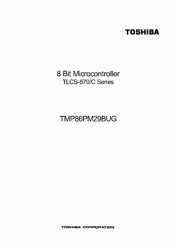 TMP86PM29BUG_4125637.PDF Datasheet