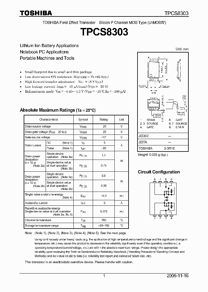 TPCS830307_4127222.PDF Datasheet