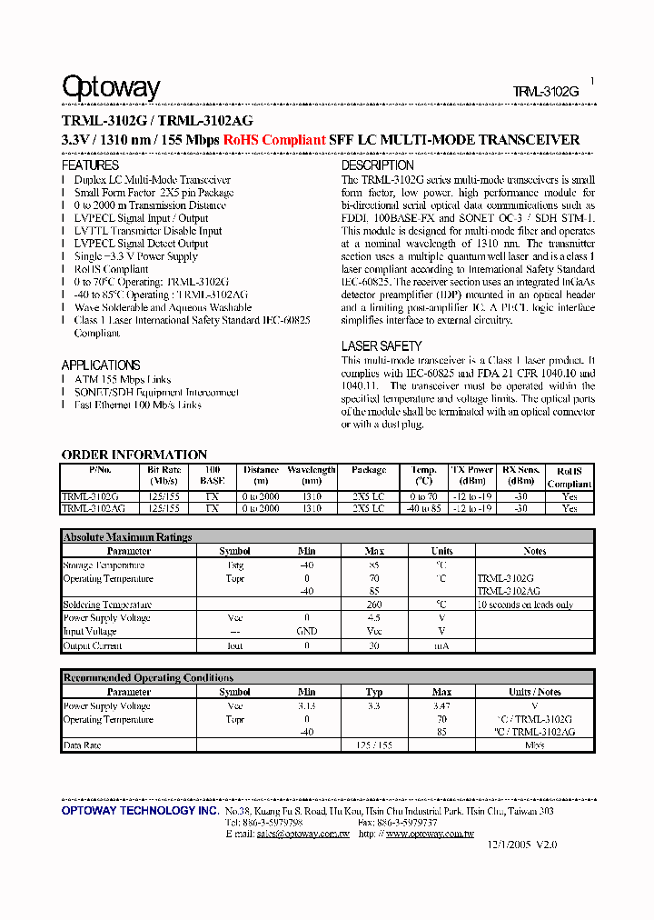 TRML-3102AG_4124306.PDF Datasheet