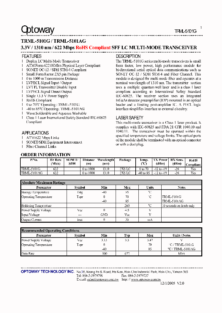 TRML-5101AG_4124304.PDF Datasheet