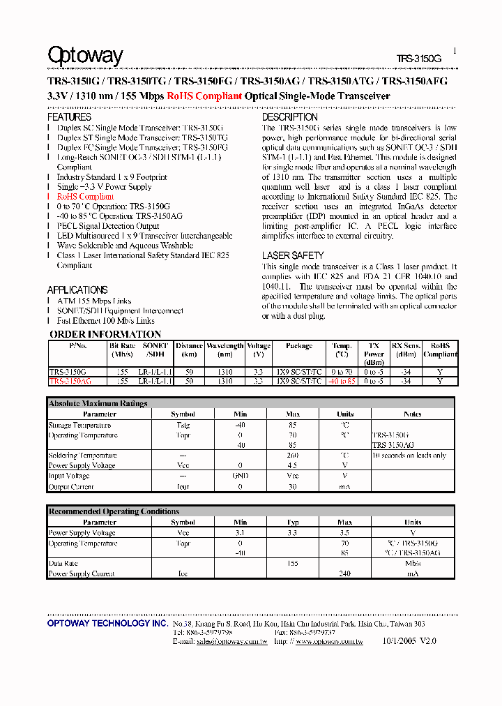 TRS-3150AG_4128532.PDF Datasheet