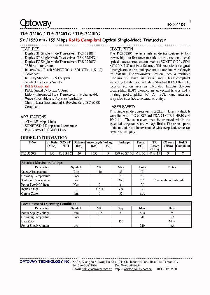 TRS-3220G_4128527.PDF Datasheet