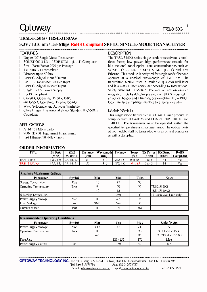 TRSL-3150AG_4128336.PDF Datasheet