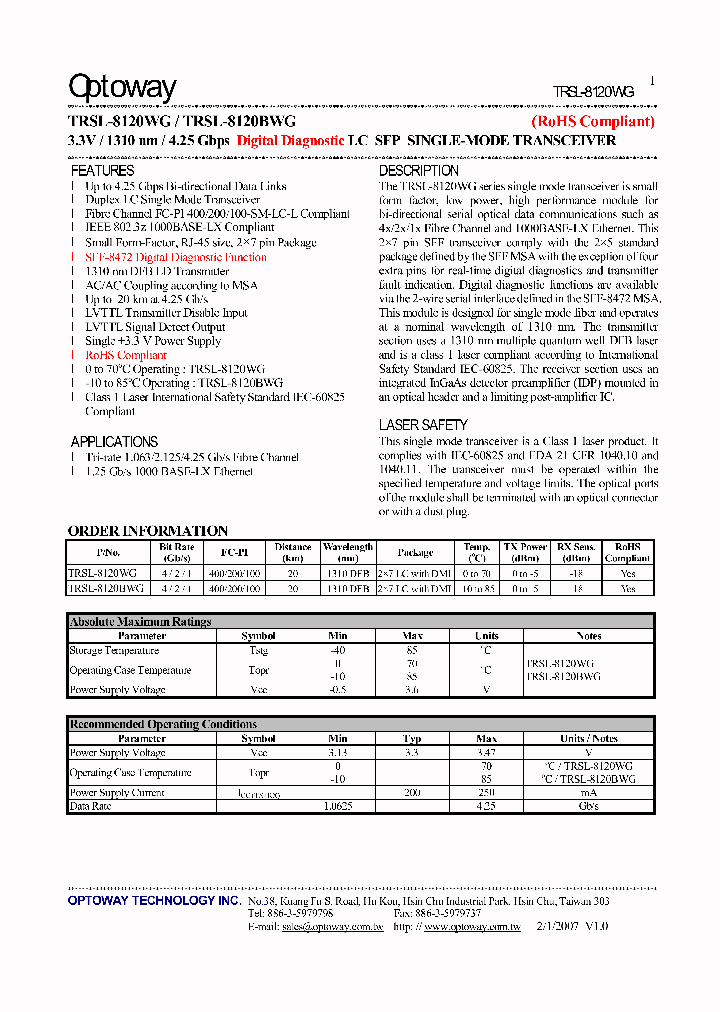 TRSL-8120BWG_4128271.PDF Datasheet