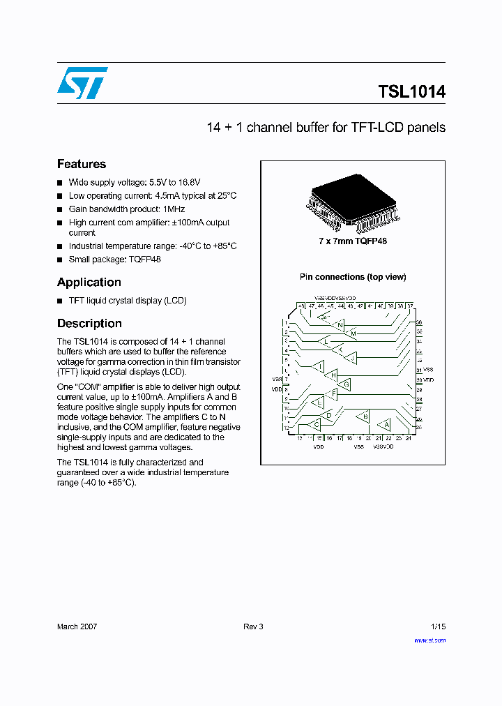TSL1014IF_4130716.PDF Datasheet