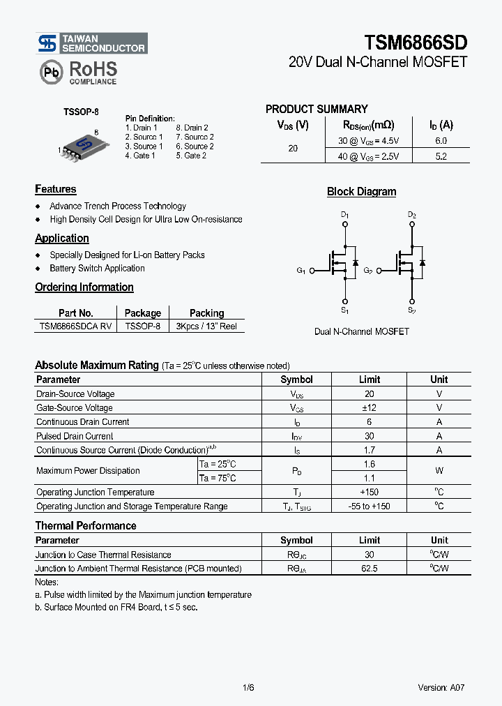 TSM6866SDCARV_4131860.PDF Datasheet