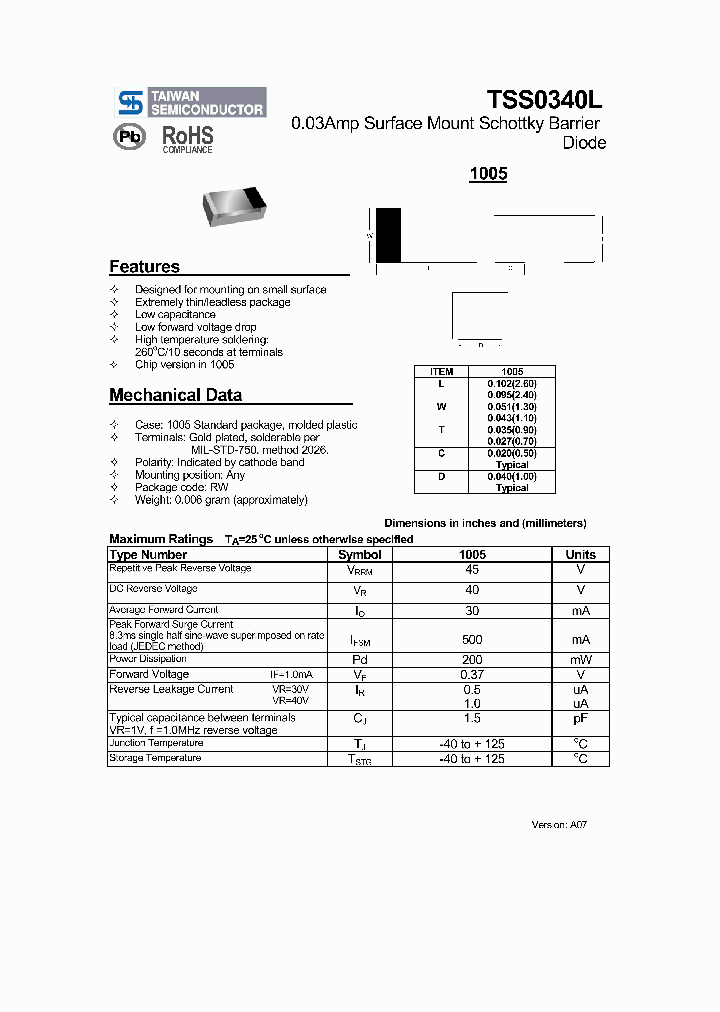 TSS0340L_4131054.PDF Datasheet