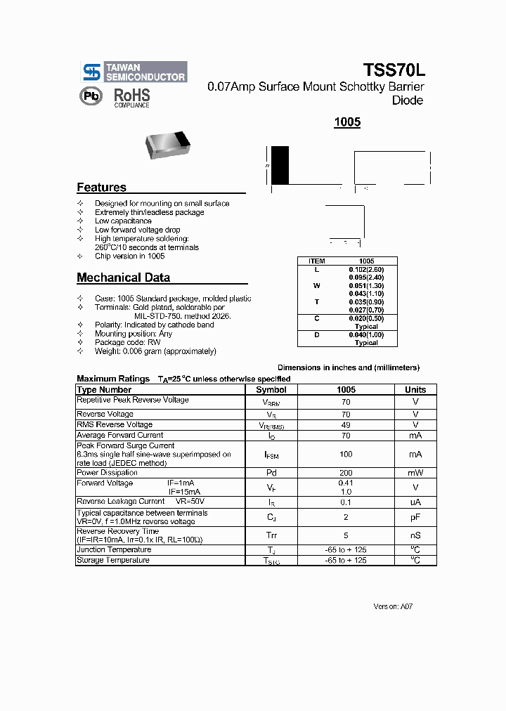 TSS70L_4113691.PDF Datasheet