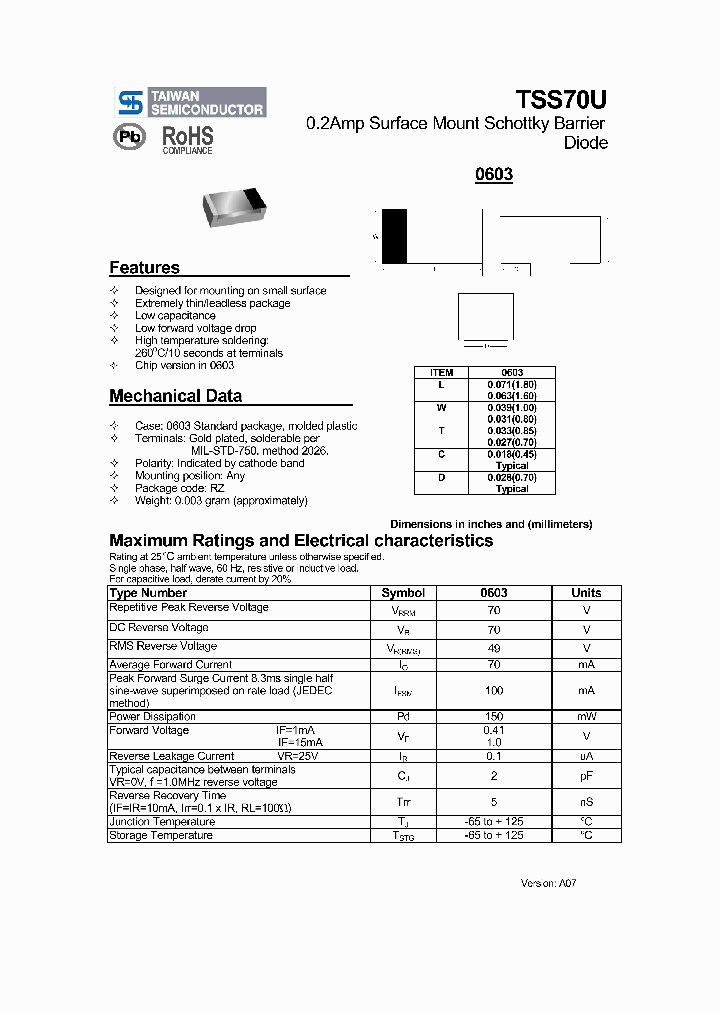 TSS70U_4113692.PDF Datasheet