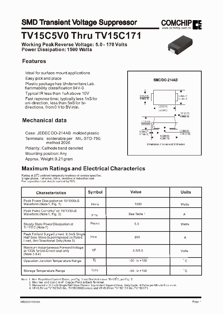 TV15C170J_4099563.PDF Datasheet