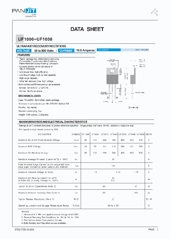UF100004_4119964.PDF Datasheet