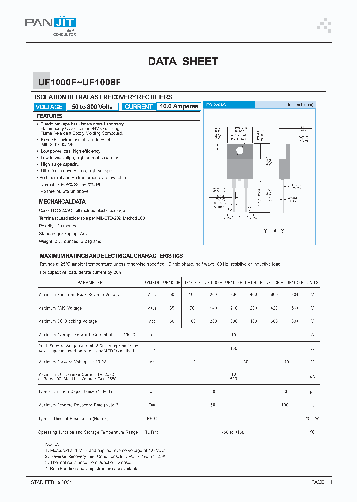 UF1000F04_4119965.PDF Datasheet
