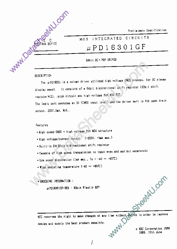 UPD16301GF_4101869.PDF Datasheet