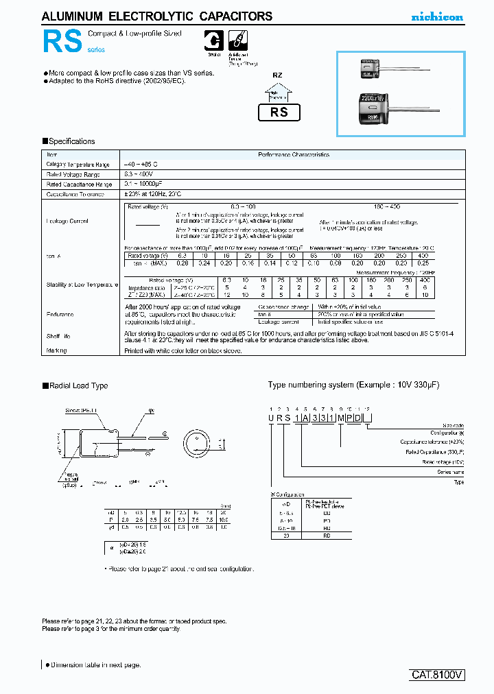 URS1E220MDD_4118556.PDF Datasheet