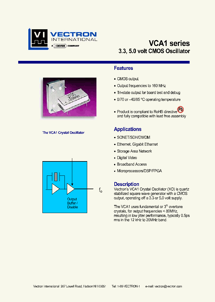 VCA1_4157381.PDF Datasheet