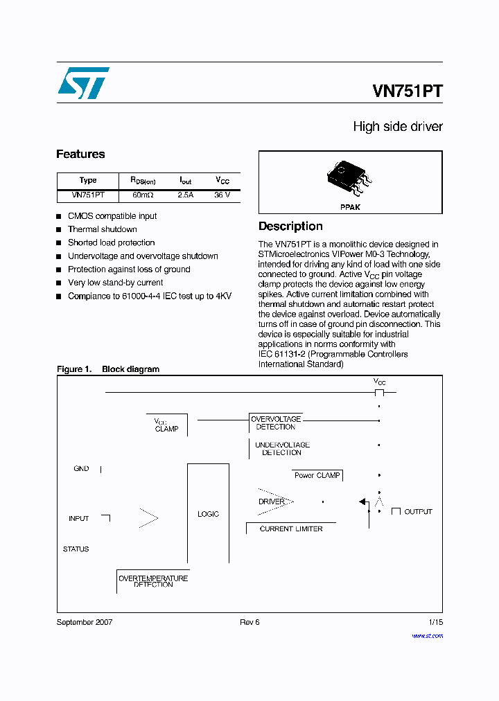 VN751PT13TR_4127764.PDF Datasheet