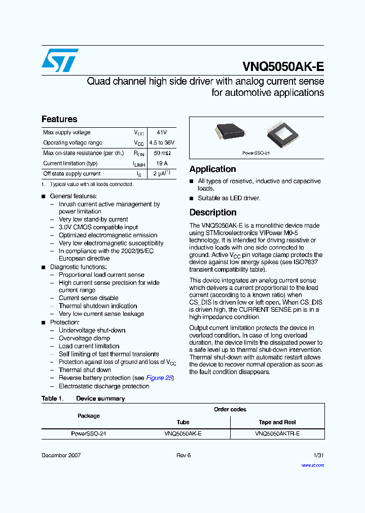 VNQ5050AKTR-E_4135938.PDF Datasheet