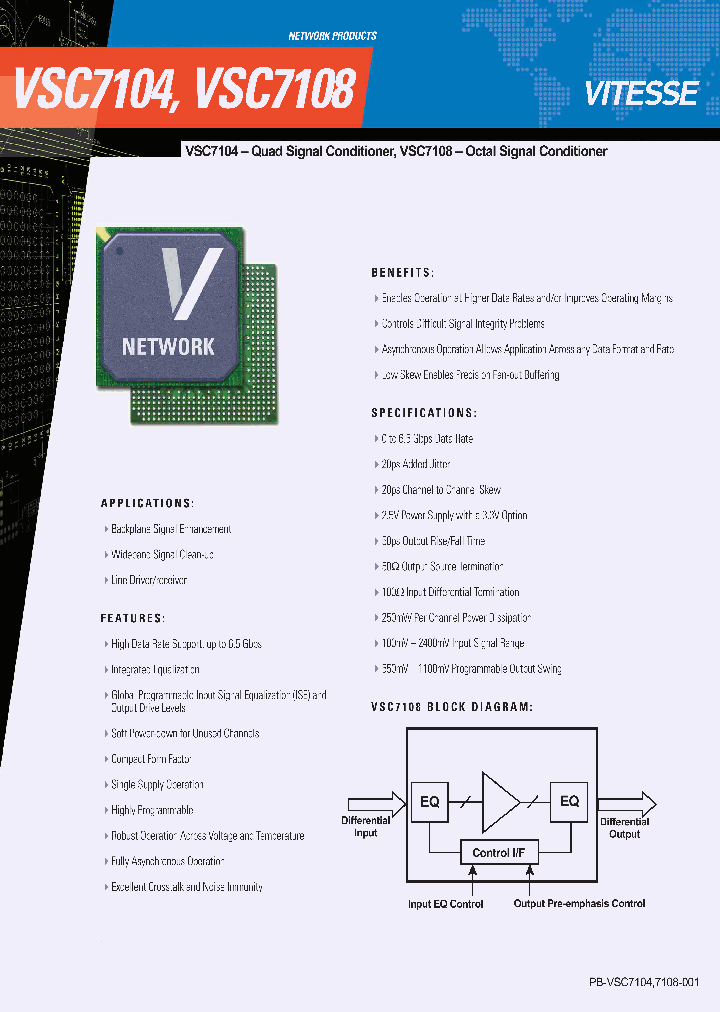 VSC7104_4110439.PDF Datasheet